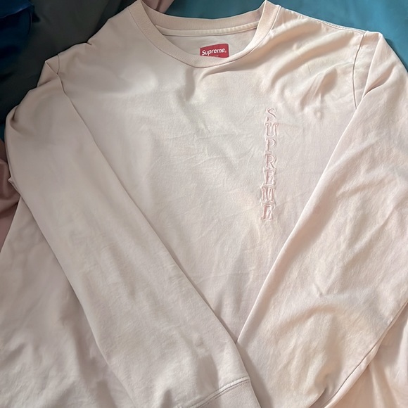 Supreme Pink long sleeve T-shirt - Picture 2 of 5
